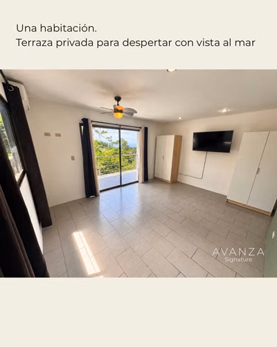 Res. Manantiales | 1 habitación |3 terrazas y vistas al mar - Imagen 12