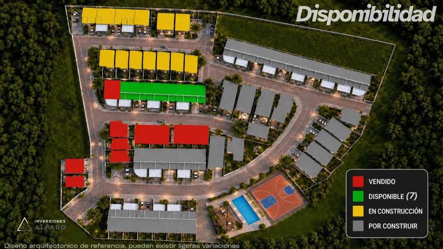 Modernas casas de lujo en Residencial Privada Villa Suiza, Metapán 