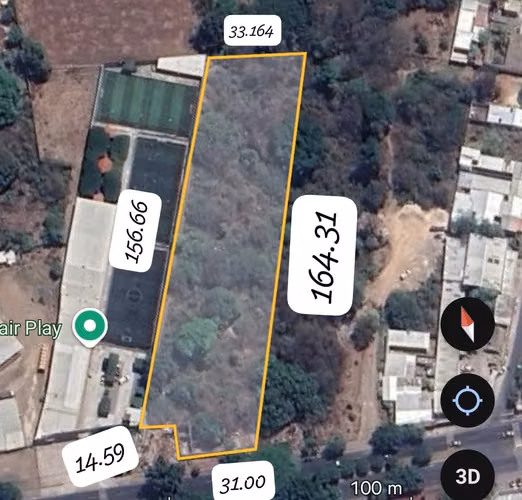 Rental of land with commercial vocation