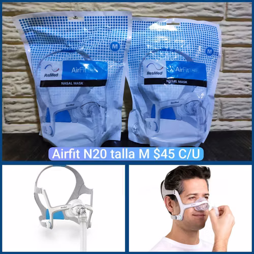 Mascarillas Resmed CPAP Airfit N20 talla M
