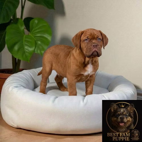 Cachorro DOGO DE BURDEOS disponible - Imagen 4