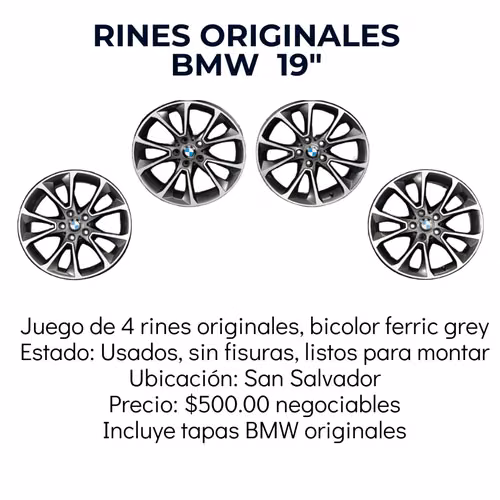 Rines originales BMW 