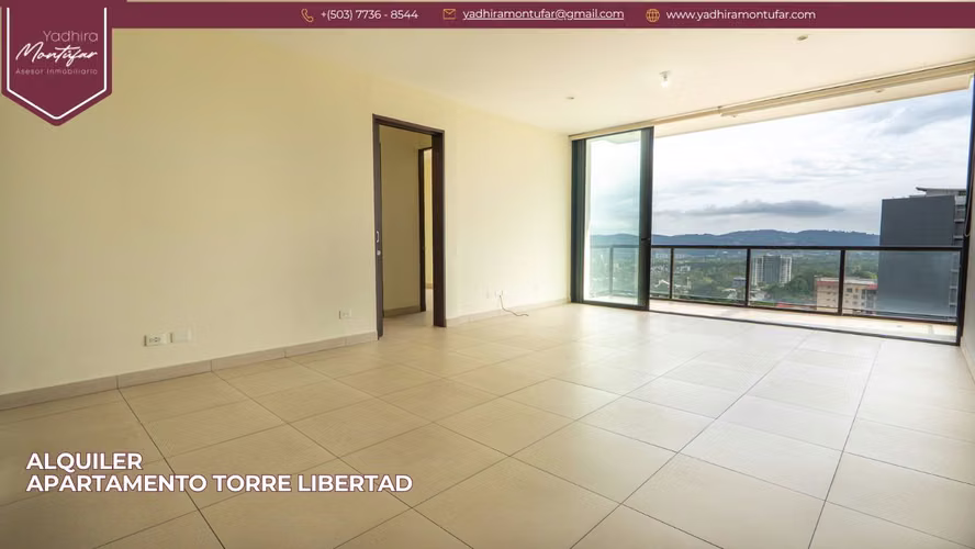 APARTAMENTO TORRE LIBERTAD COL. ESCALON PARTE ALTA CON LINEA BLANCA MANTENIMIENTO INCLUIDO - Imagen 1