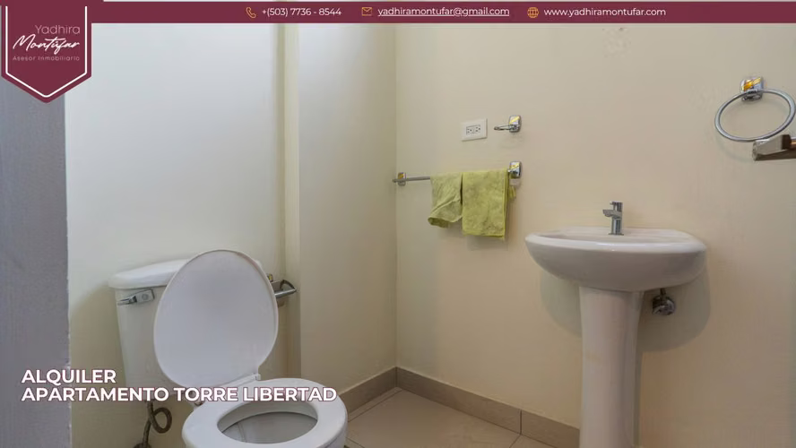 APARTAMENTO TORRE LIBERTAD COL. ESCALON PARTE ALTA CON LINEA BLANCA MANTENIMIENTO INCLUIDO - Imagen 9