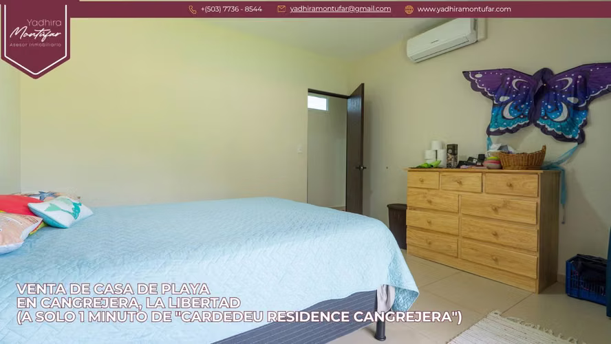Venta de casa de Playa  en Cangrejera, La Libertad (a solo 1 minuto de "Cardedeu Residence Cangrejera")