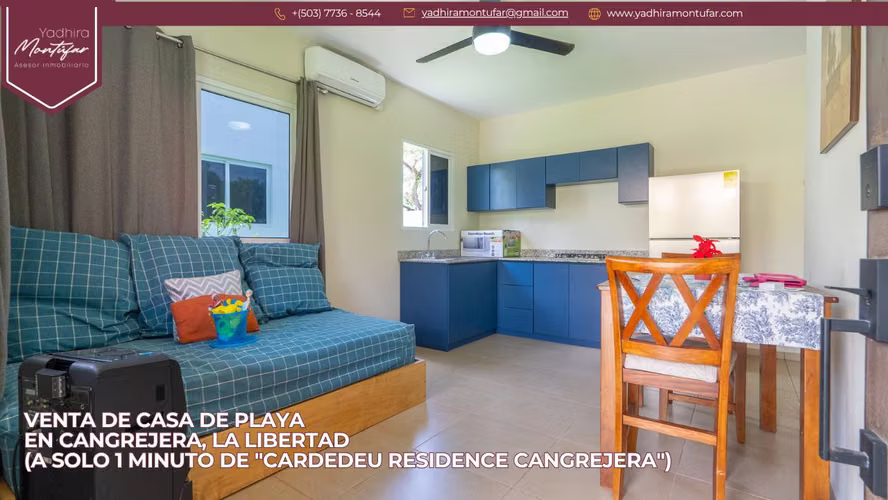 Venta de casa de Playa  en Cangrejera, La Libertad (a solo 1 minuto de "Cardedeu Residence Cangrejera")