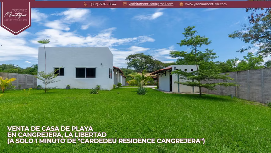 Venta de casa de Playa  en Cangrejera, La Libertad (a solo 1 minuto de "Cardedeu Residence Cangrejera")