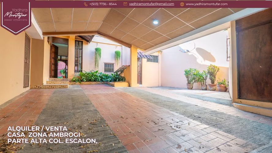 CASA GRANDE EN VENTA COL. ESCALON, ZONA AMBROGI, SAN SALVADOR - Imagen 8