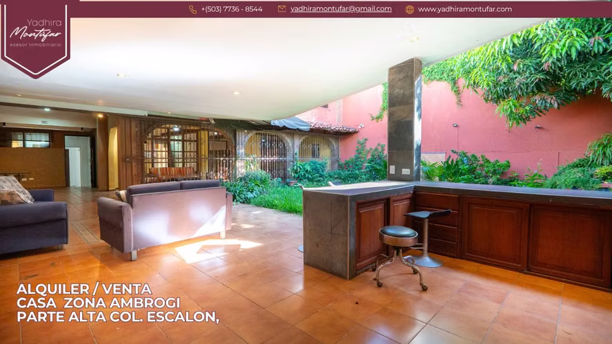 CASA GRANDE EN VENTA COL. ESCALON, ZONA AMBROGI, SAN SALVADOR - Imagen 17