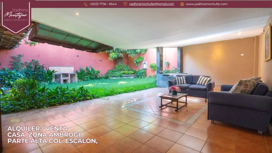 CASA GRANDE EN VENTA COL. ESCALON, ZONA AMBROGI, SAN SALVADOR - Imagen 19