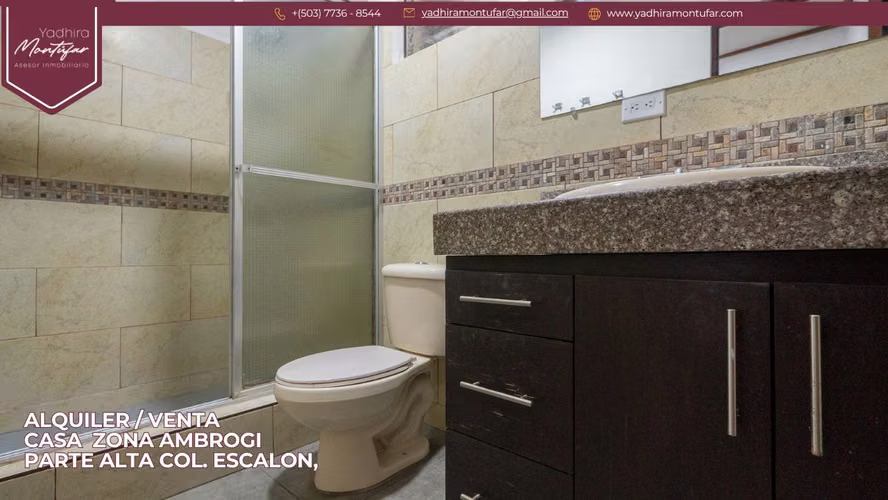 CASA GRANDE EN VENTA COL. ESCALON, ZONA AMBROGI, SAN SALVADOR - Imagen 14