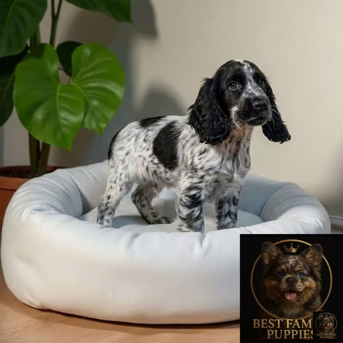 Cachorro Cocker Spaniel Ingles Blue Roan / English Cocker Spaniel Blue Roan disponible - Imagen 7
