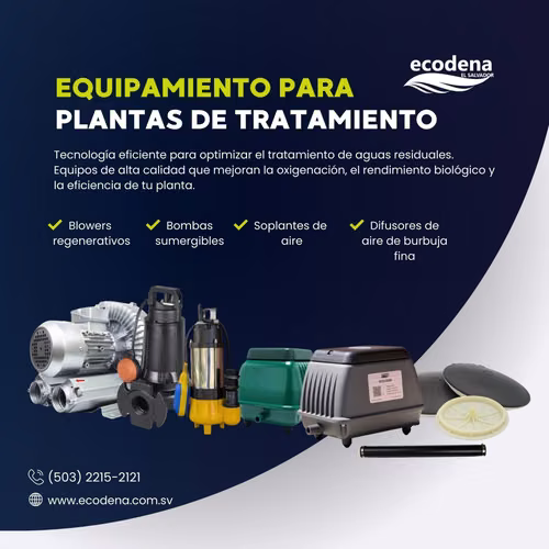 Equipamiento para plantas de tratamiento - Imagen 1