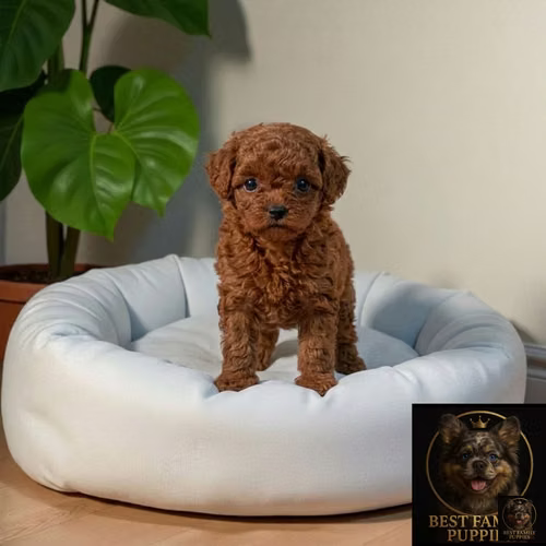 Cachorro FRENCH POODLE RED MINIATRA disponible - Imagen 3
