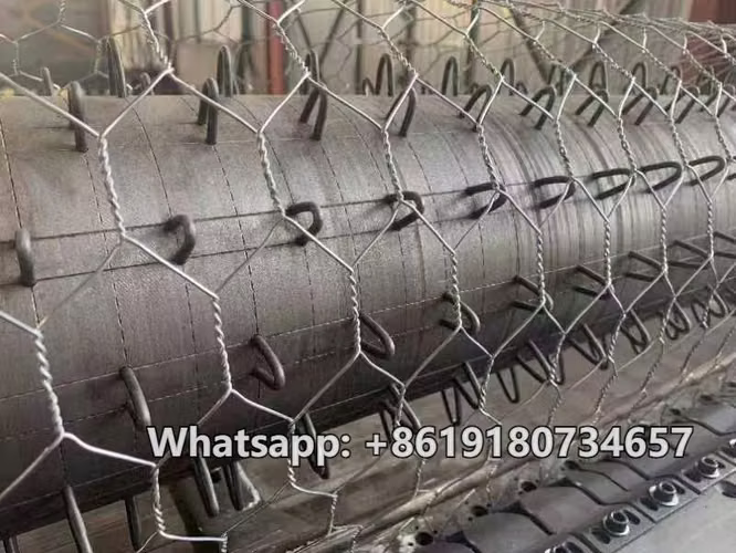 2026 Máquina para fabricar mallas hexagonales | equipo para mallas de gabiones
