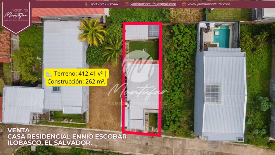 Casa en venta en Residencial Ennio Escobar, Ilobasco, El Salvador. - Imagen 7
