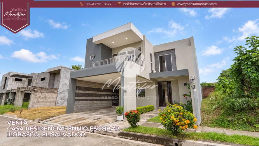 Casa en venta en Residencial Ennio Escobar, Ilobasco, El Salvador. - Imagen 1