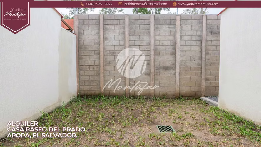 Casa a estrenar en alquiler en Paseo del Prado, Apopa, El Salvador. - Imagen 16