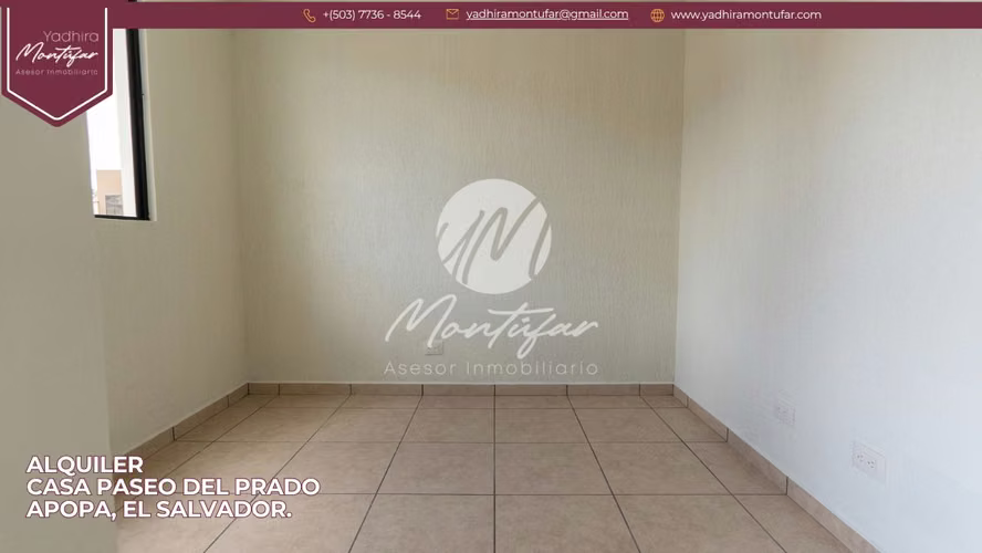 Casa a estrenar en alquiler en Paseo del Prado, Apopa, El Salvador. - Imagen 7