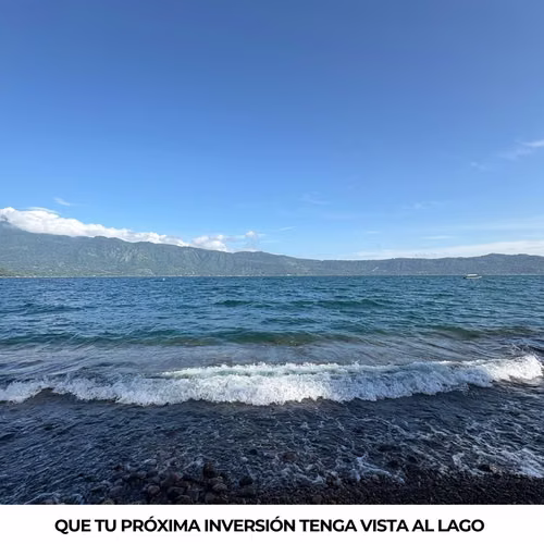 2 HERMOSOS TERRENOS EN LAGO DE COATEPEQUE A ORILLA DE LAGO, EL CONGO, SANTA ANA - Imagen 9
