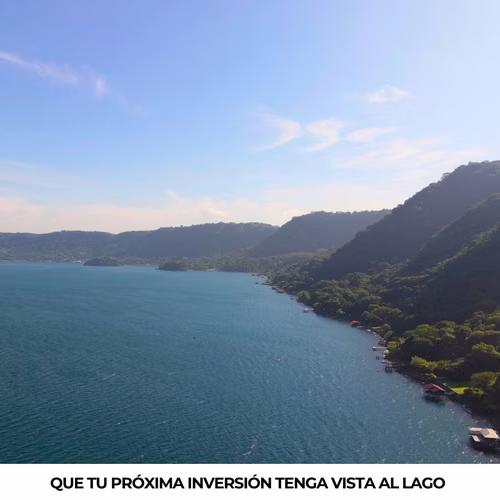2 HERMOSOS TERRENOS EN LAGO DE COATEPEQUE A ORILLA DE LAGO, EL CONGO, SANTA ANA - Imagen 5