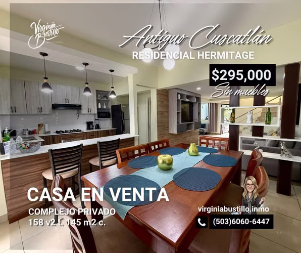Casa en Venta, REMODELADA, zona UCA Condominio 