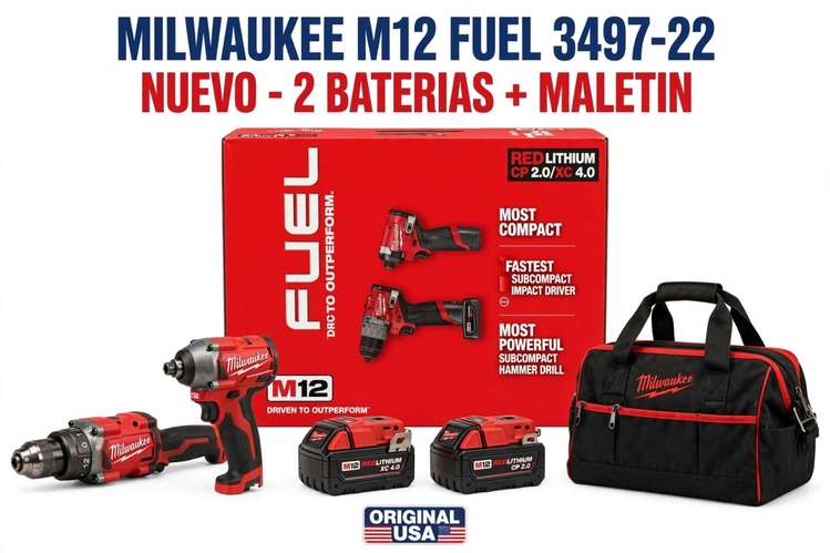 Milwaukee M12 new drill