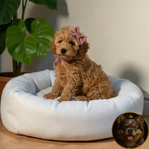 Cachorro FRENCH POODLE APRICOT MINIATURA disponible - Imagen 2