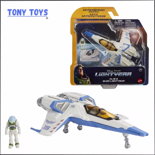 Nave espacial XL-15 y Buzz Lightyear de la serie Hyperspeed de Disney Pixar Lightyear. - Imagen 1