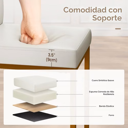 Taburete Bar (4 PIEZAS) - Imagen 4