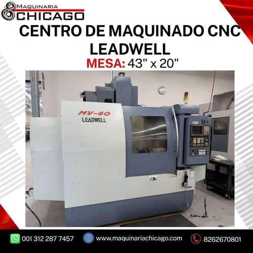 CENTRO DE MAQUINADO LEADWELL 43" x 20" 