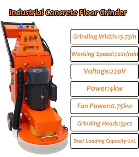 Pulidora de Piso Industrial 220V — Nueva - Imagen 6