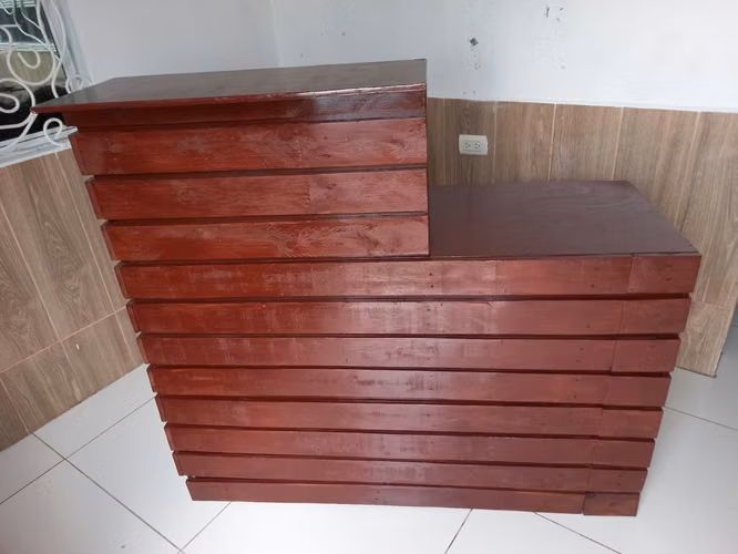 Mostrador para negocio de palet 