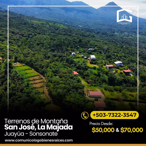 Terrenos de Montaña en la Majada Juayua Sonsonate Diferentes Medidas - Imagen 2