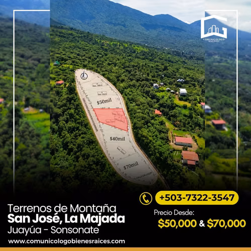 Terrenos de Montaña en la Majada Juayua Sonsonate Diferentes Medidas - Imagen 6