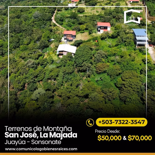 Terrenos de Montaña en la Majada Juayua Sonsonate Diferentes Medidas - Imagen 4