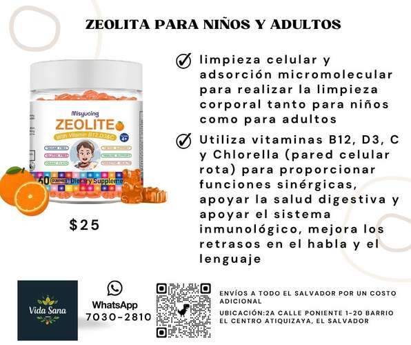 Zeolite for children and adults