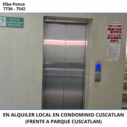 OFICINA EN ALQUILER EN CONDOMINIO CUSCATLAN – FRENTE AL PARQUE CUSCATLÁN - Imagen 2