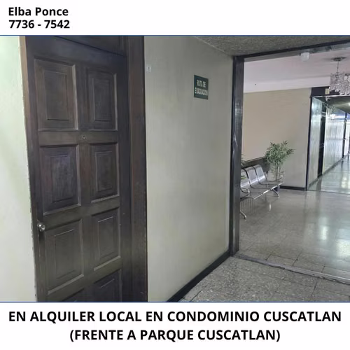 OFICINA EN ALQUILER EN CONDOMINIO CUSCATLAN – FRENTE AL PARQUE CUSCATLÁN - Imagen 4