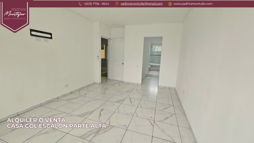 Alquiler Casa Grande en Col Escalon Parte Alta Zona Embajada de Cuba - Imagen 9