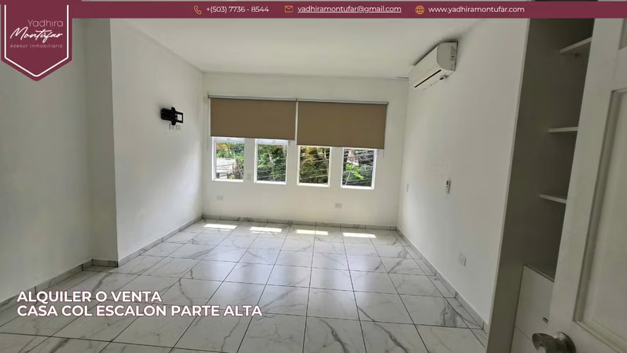 Alquiler Casa Grande en Col Escalon Parte Alta Zona Embajada de Cuba - Imagen 20