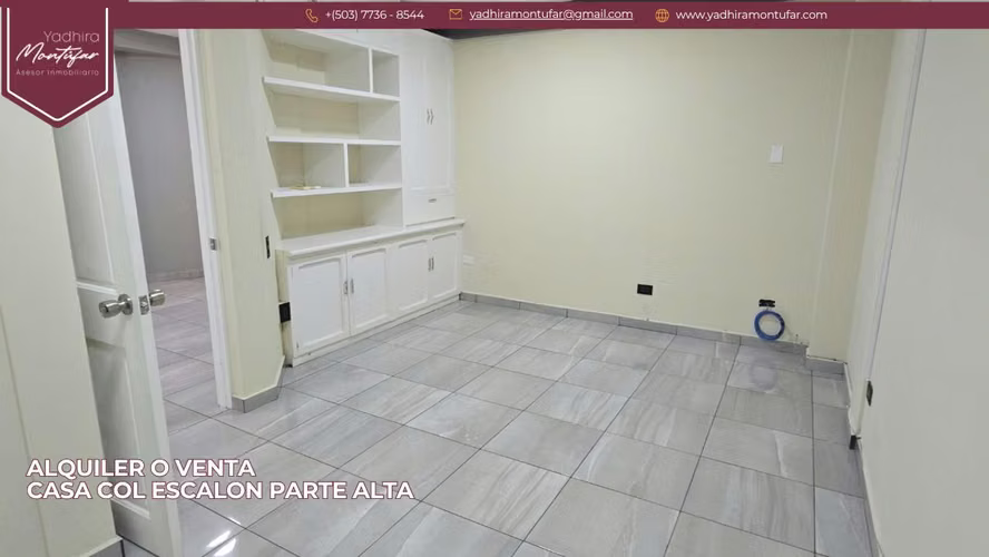 Alquiler Casa Grande en Col Escalon Parte Alta Zona Embajada de Cuba - Imagen 4