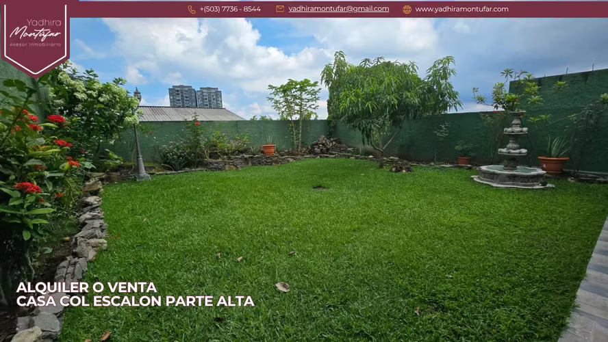 Alquiler Casa Grande en Col Escalon Parte Alta Zona Embajada de Cuba - Imagen 18