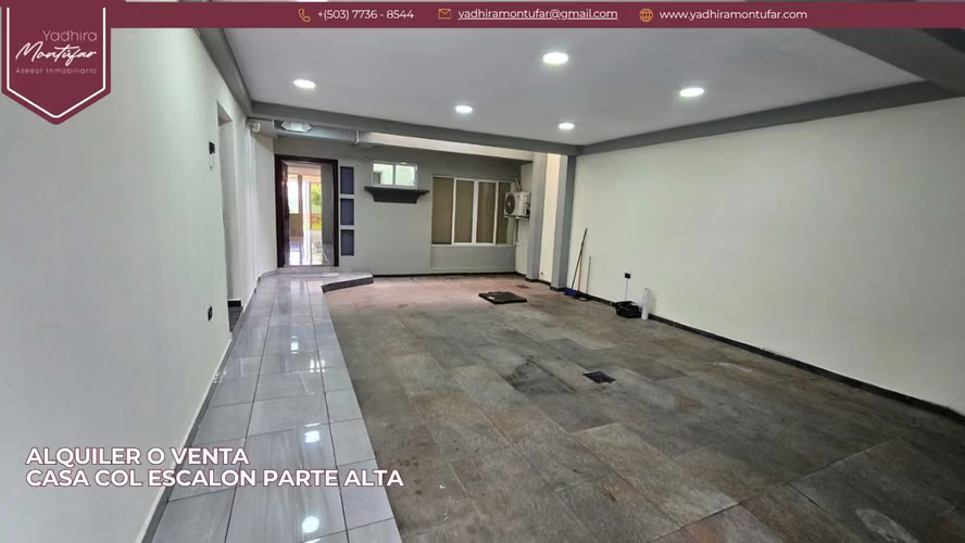 Alquiler Casa Grande en Col Escalon Parte Alta Zona Embajada de Cuba - Imagen 2