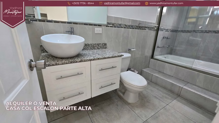 Alquiler Casa Grande en Col Escalon Parte Alta Zona Embajada de Cuba - Imagen 19