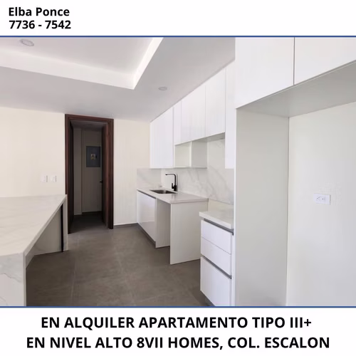 EN ALQUILER | APARTAMENTO A ESTRENAR – 8VII HOMES TIPO III+, COLONIA ESCALÓN - Imagen 4