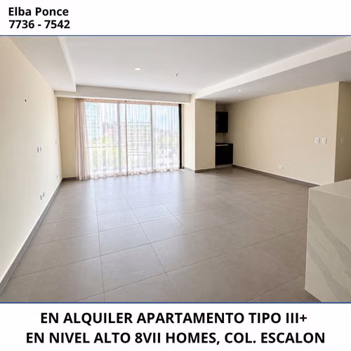 EN ALQUILER | APARTAMENTO A ESTRENAR – 8VII HOMES TIPO III+, COLONIA ESCALÓN - Imagen 2
