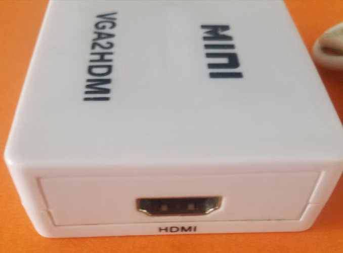 Alerta convertidor de VGA a HDMI incluye su cable a conexion
