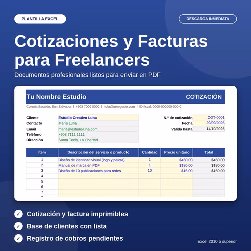 Plantillas de excel y programas de control de inventarios facturas y mas  - Imagen 4