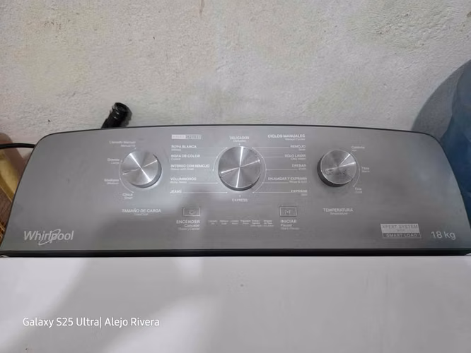 Lavadora de 25 lbs Whirpool